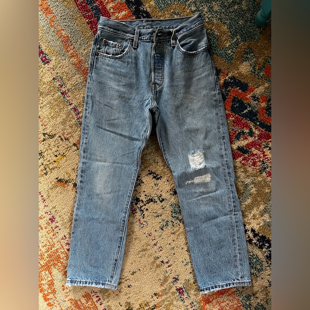 Levi’s 501 original cropped 25